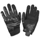 Guantes By City Tokio Negros Piel Perforada Verano CE - URA Moto