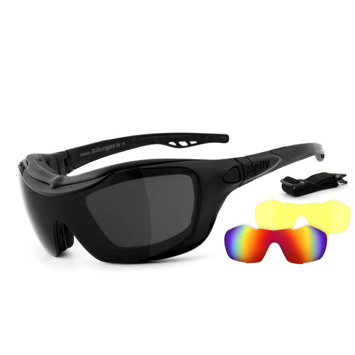 Helly Shades Bandit 2 humo/rojo láser/xenolit® - URA Moto