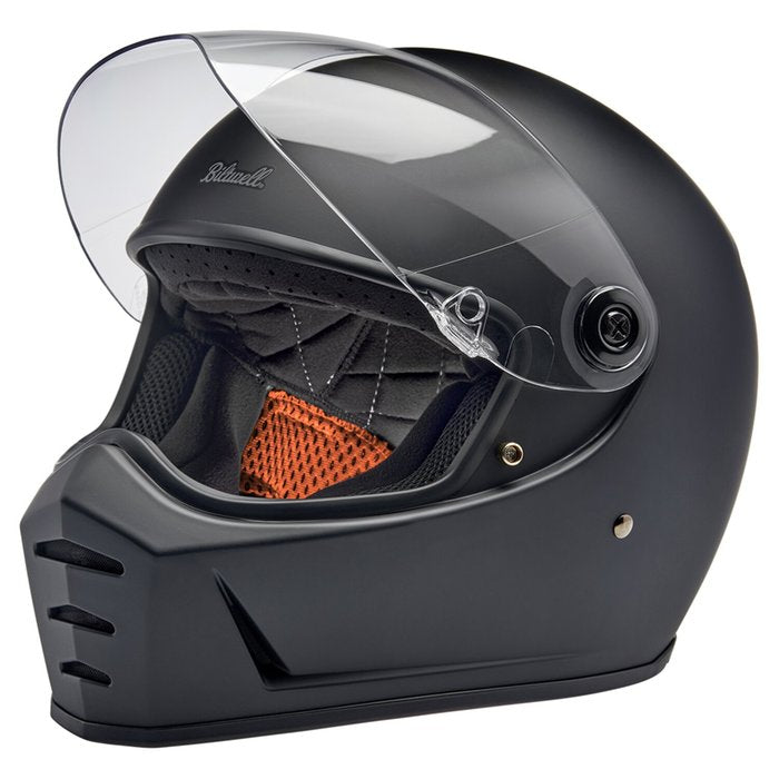 Casco Biltwell Lane Splitter Negro Plano