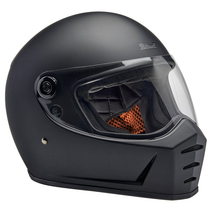 Casco Biltwell Lane Splitter Negro Plano
