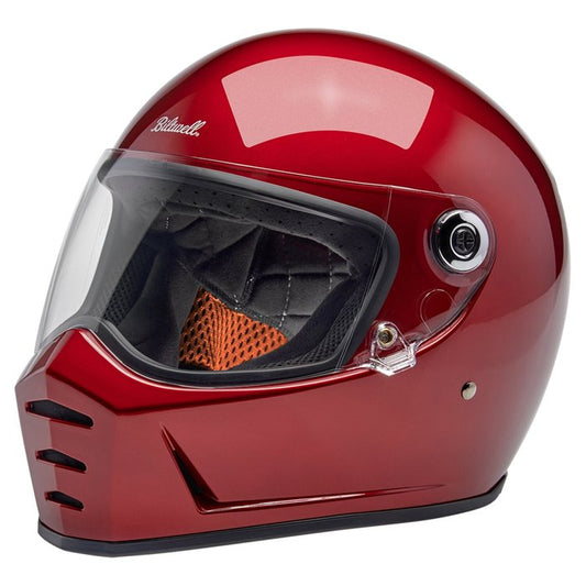 Casco Biltwell Lane Splitter Rojo Cereza