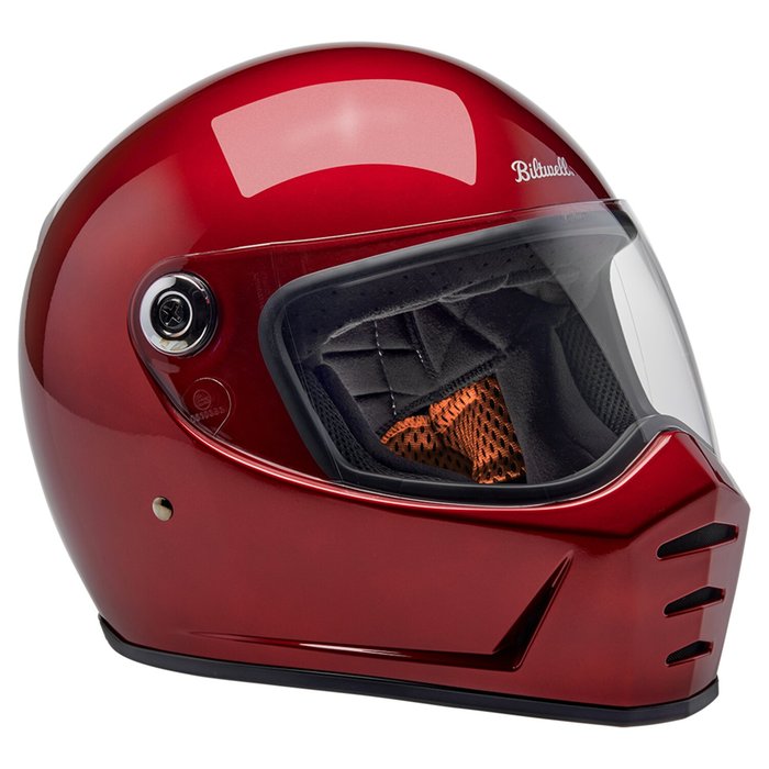 Casco Biltwell Lane Splitter Rojo Cereza