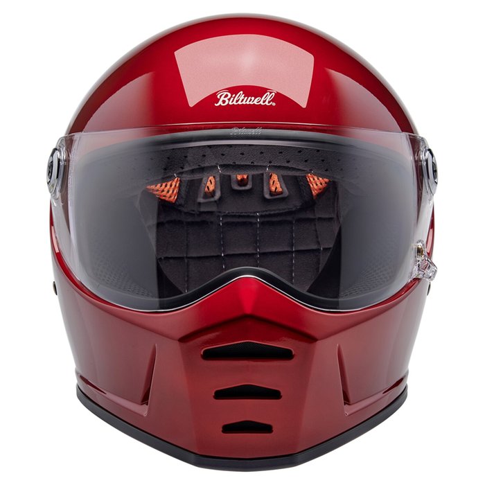 Casco Biltwell Lane Splitter Rojo Cereza
