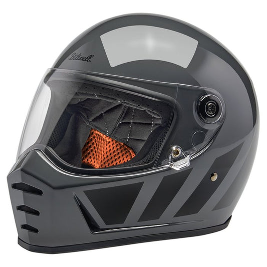 Casco Biltwell Lane Splitter Gris Inercia
