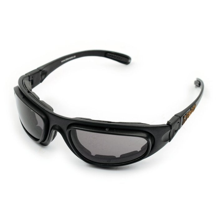 Gafas Helly Bikereyes Eagle Lente Amarilla Ahumada Biker - URA Moto