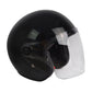 Casco By City Roadster III Negro Brillo Integral Fibra ECE 22.06