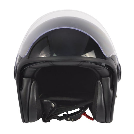 Casco By City Roadster III Negro Brillo Integral Fibra ECE 22.06