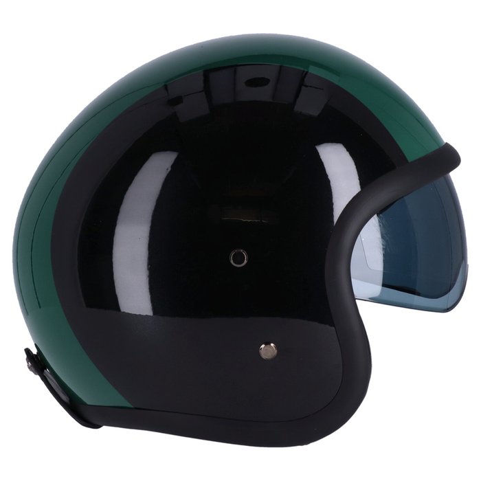 Casco Roeg Sundown Verde/Negro Jet Fibra ECE
