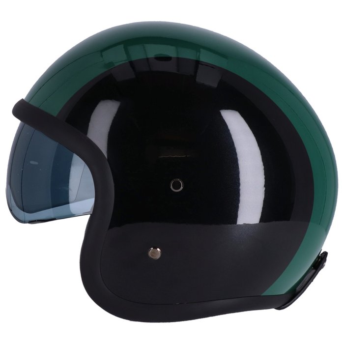 Casco Roeg Sundown Verde/Negro Jet Fibra ECE