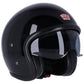 Casco Roeg Sundown Negro Brillante Jet Fibra ECE