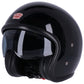 Casco Roeg Sundown Negro Brillante Jet Fibra ECE