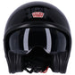 Casco Roeg Sundown Negro Brillante Jet Fibra ECE
