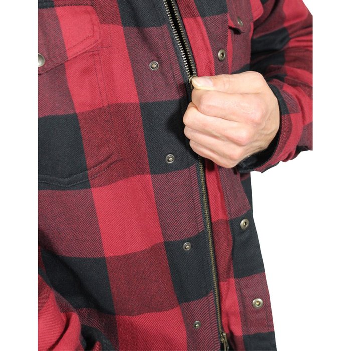 Camisa John Doe Motoshirt Roja XTM CE AAA - URA Moto