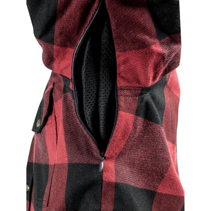 Camisa John Doe Motoshirt Roja XTM CE AAA - URA Moto