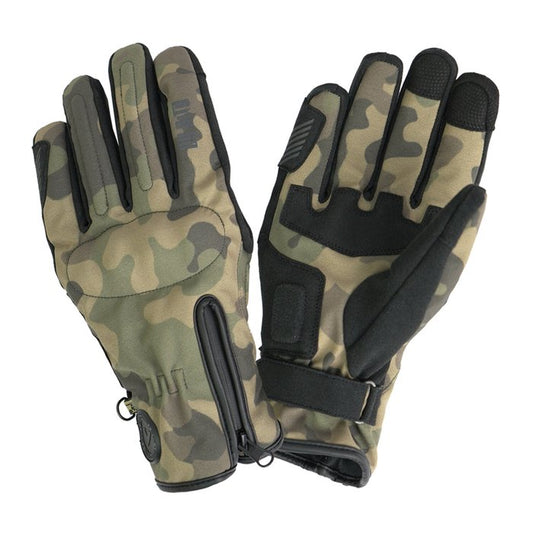 Guantes By City Iceland Camuflaje Softshell Invierno CE Nivel 1 - URA Moto