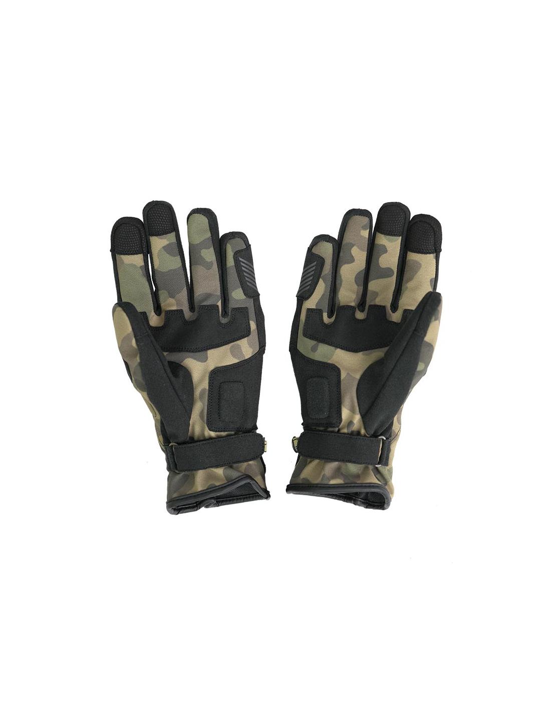 Guantes By City Iceland Camuflaje Softshell Invierno CE Nivel 1 - URA Moto