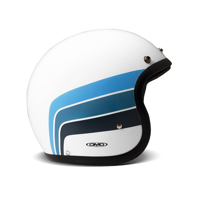 Casco DMD Retro Olympus Jet Fibra Vidrio ECE 22.06