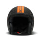 Casco DMD Retro Star Orange Jet Fibra Vidrio ECE 22.06
