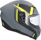 Casco Moto Integral Shiro SH-870 Gris Mate-Fluor - URA Moto