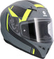 Casco Moto Integral Shiro SH-870 Gris Mate-Fluor - URA Moto