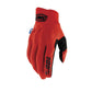 Guantes Moto MX 100% Cognito Smart Shock Rojo - URA Moto