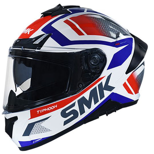Casco moto SMK Integral Typhoon Thorn Decorado Brillo (GL136) - URA Moto