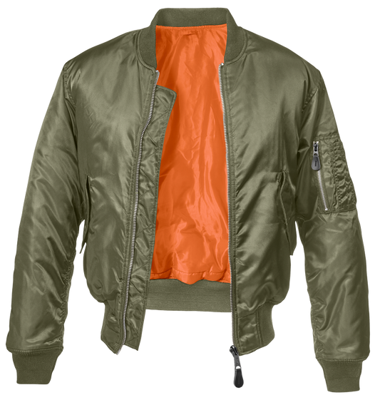Chaqueta Brandit MA1 Verde - URA Moto