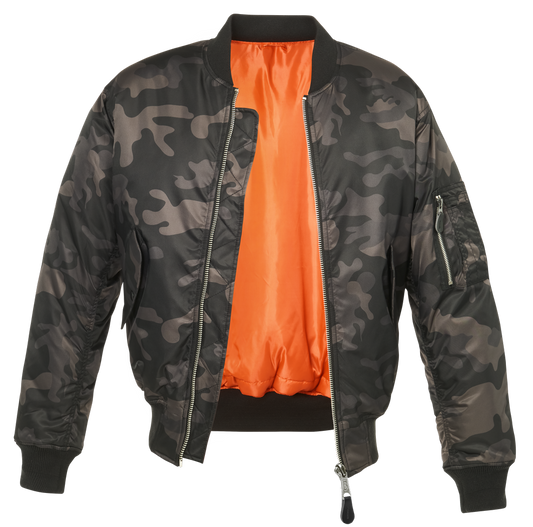 Chaqueta Brandit MA1 Darkcamo - URA Moto