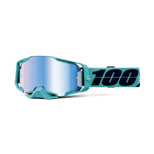 Gafas Moto MX 100% Armega Esterel Azul Espejo - URA Moto
