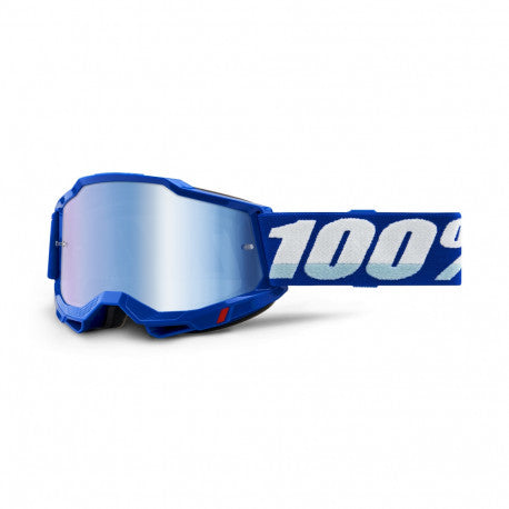 Gafas Moto MX 100% Accuri 2 Azul/Azul Espejo - URA Moto