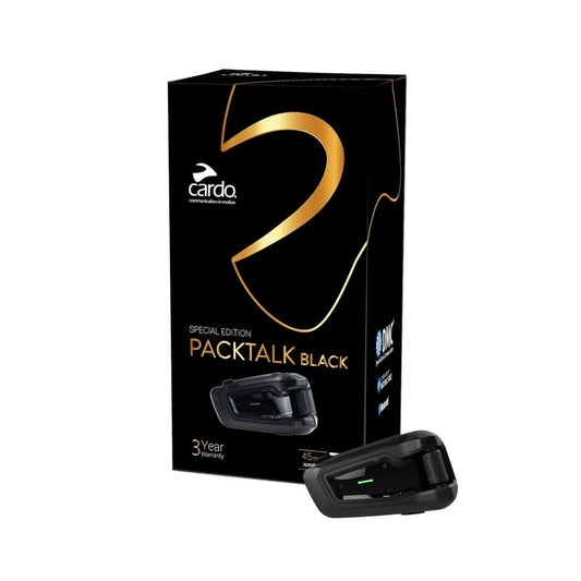 Intercomunicador Moto Cardo Packtalk Black - URA Moto