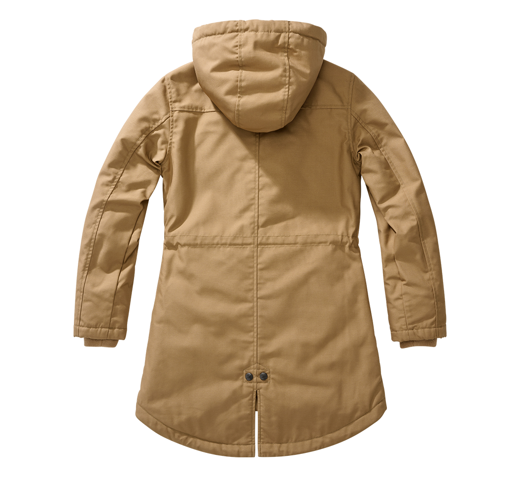 Parka Brandit Mujer Marsh Lake Camel - URA Moto