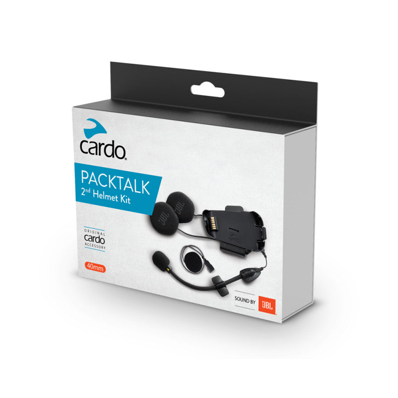 Kit Audio Moto Cardo JBL Packtalk Series 2º Casco - URA Moto