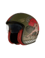 Casco Moto Abierto Jet Premier Vintage Pin Up Military BM - URA Moto