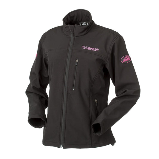 Chaqueta Softshell Mujer Invierno Moto Rainers April Negra - URA Moto