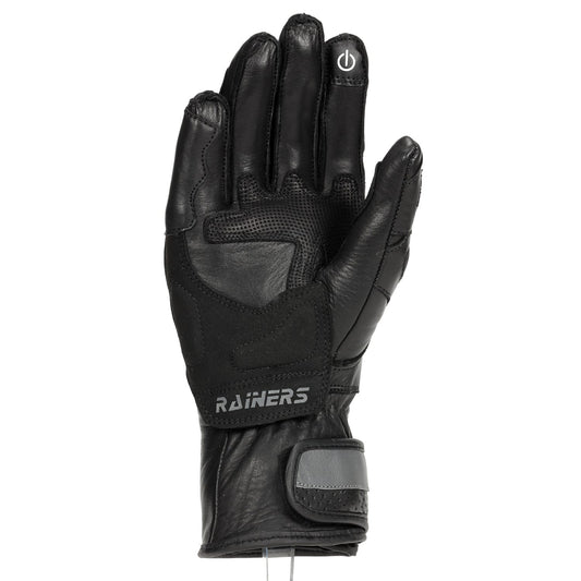 Guantes Moto Mujer Racing Rainers Belen Gris - URA Moto