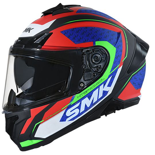 Casco moto SMK Integral Typhoon Decorado RD1 (MA235) - URA Moto