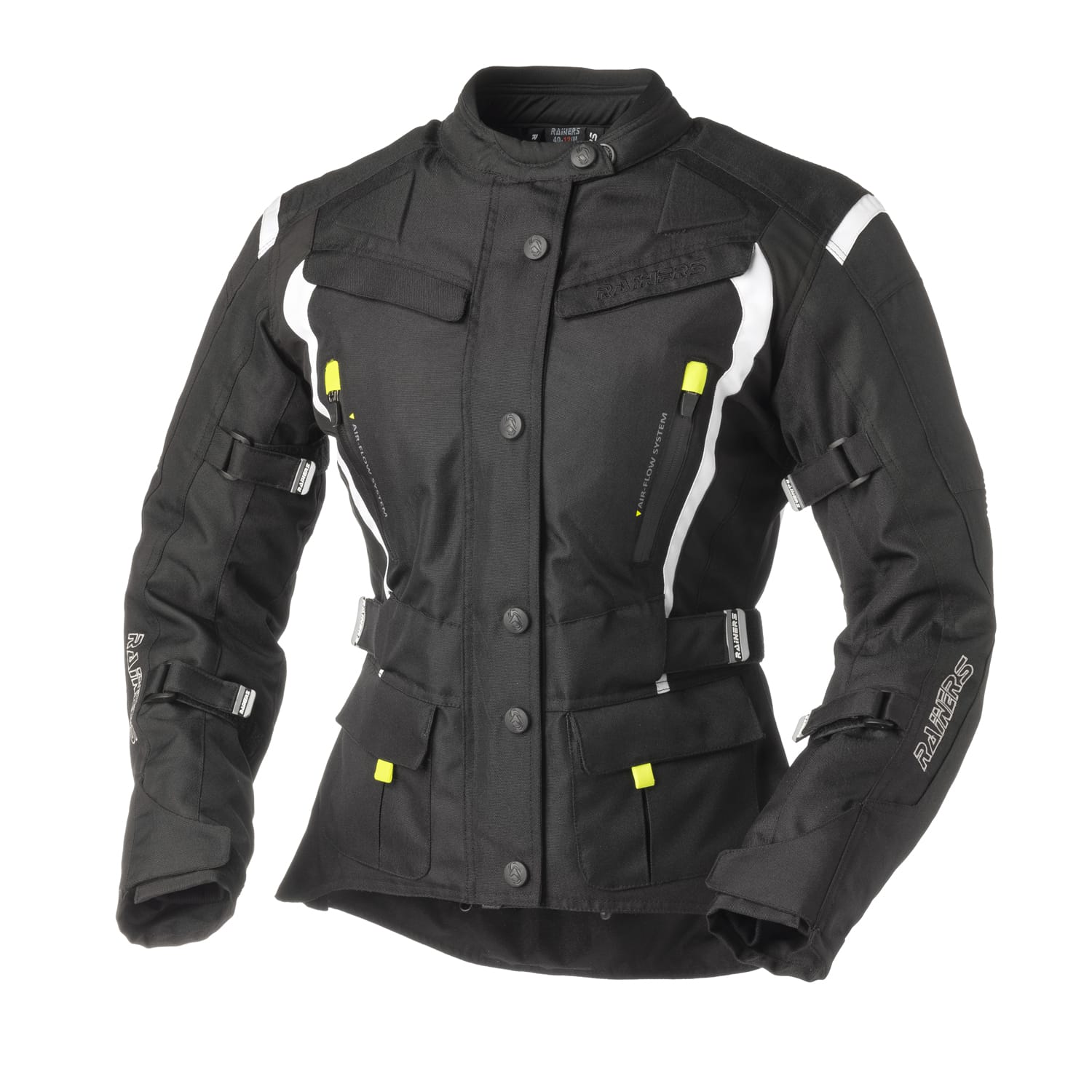 Chaqueta Mujer Invierno Moto Rainers Deisy Fluor - URA Moto