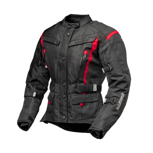 Chaqueta Mujer Invierno Moto Rainers Deisy Roja - URA Moto