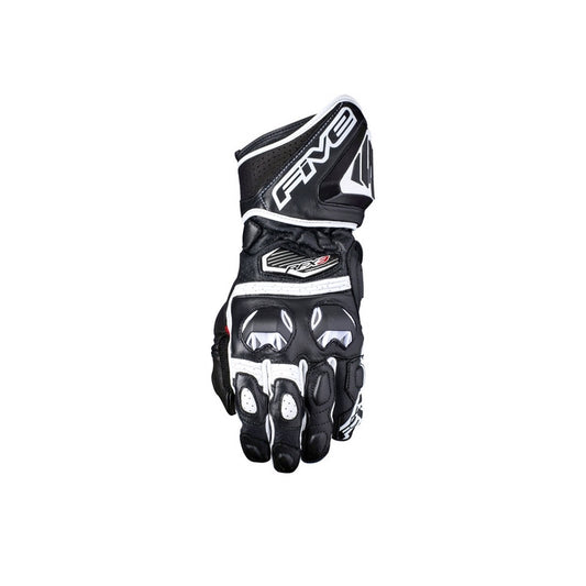 Guantes moto Five RFX3 v2 Negro/Blanco - URA Moto