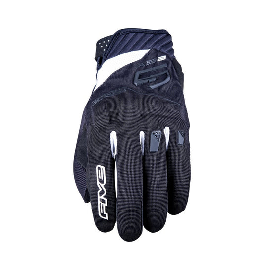 Guantes moto Five RS3 EVO Mujer Negro/Blanco - URA Moto
