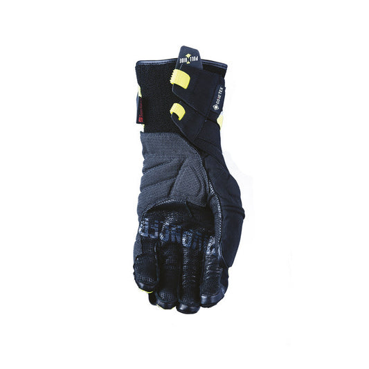 Guantes moto Five TFX1 GTX Gris/Amarillo Fluor - URA Moto