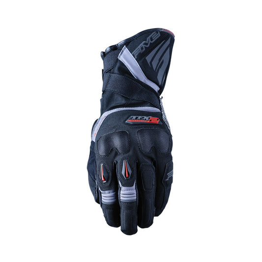 Guantes moto Five TFX2 WP Negro/Gris - URA Moto