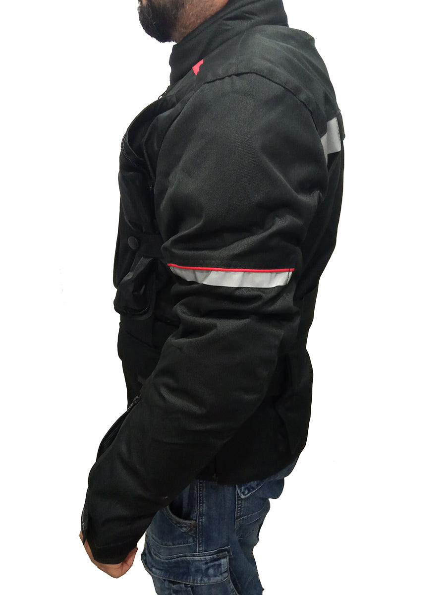 Chaqueta Moto Unisex Jarama Negra Guspira 3 en 1 - URA Moto