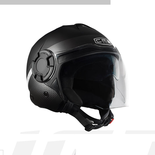 Casco moto Jet CMS 2.0 S-Jet Quartz Ice White - URA Moto