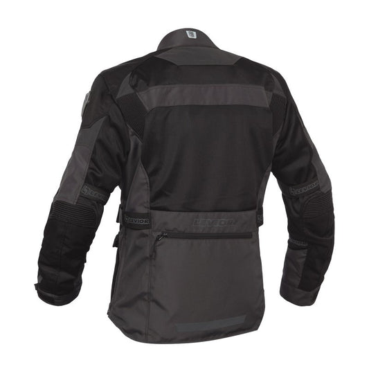 Chaqueta Moto Cordura Levior Arashi Negra/Gris - URA Moto