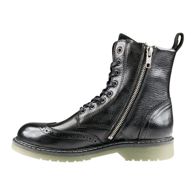 Botas Moto Mujer John Doe Sixty  Budapest Negro - URA Moto