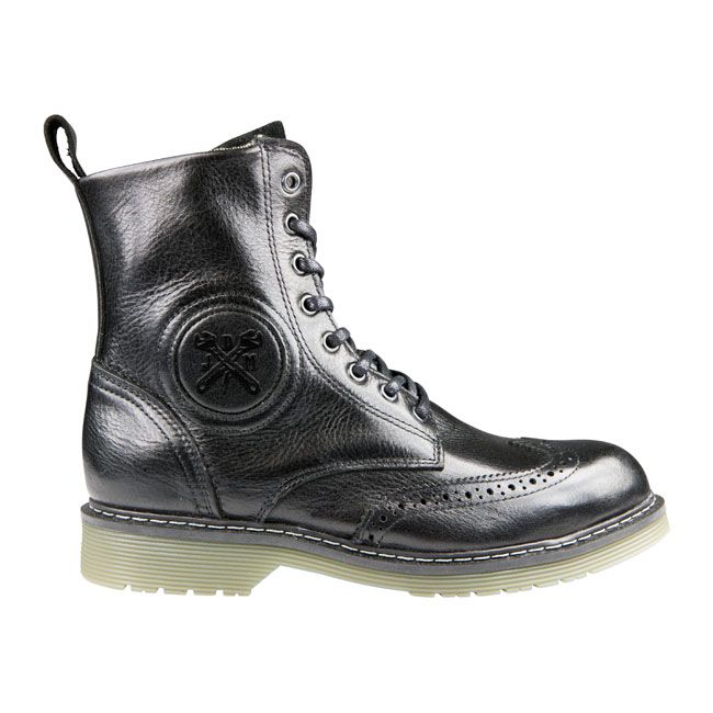 Botas Moto Mujer John Doe Sixty  Budapest Negro - URA Moto