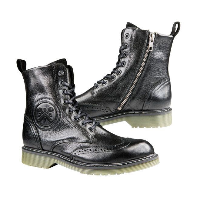 Botas Moto Mujer John Doe Sixty  Budapest Negro - URA Moto
