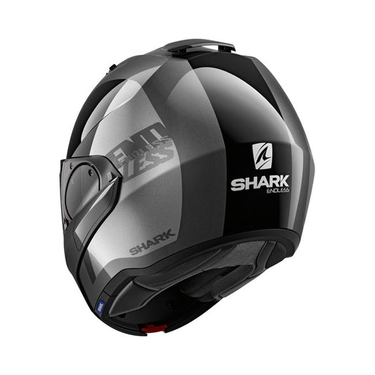 Casco moto Shark Modular EVO-ES Negro - URA Moto